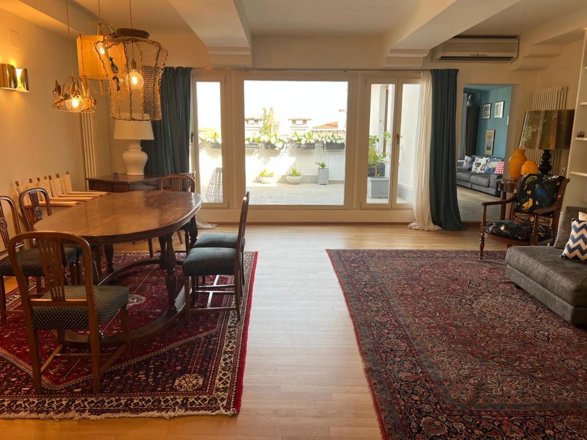 Attico Canal Grande A Palazzo Contarini Corfu Venesia Bagian luar foto