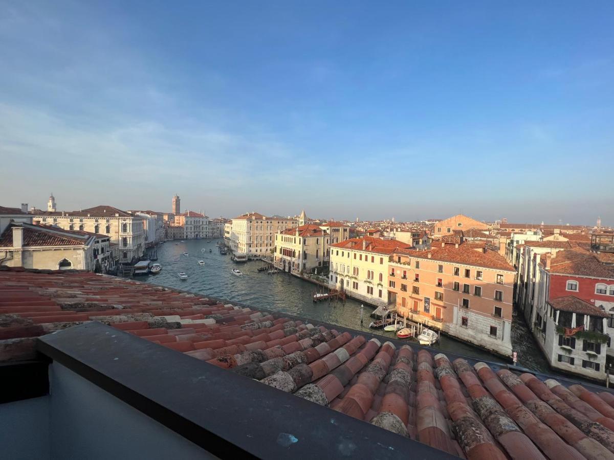 Attico Canal Grande A Palazzo Contarini Corfu Venesia Bagian luar foto