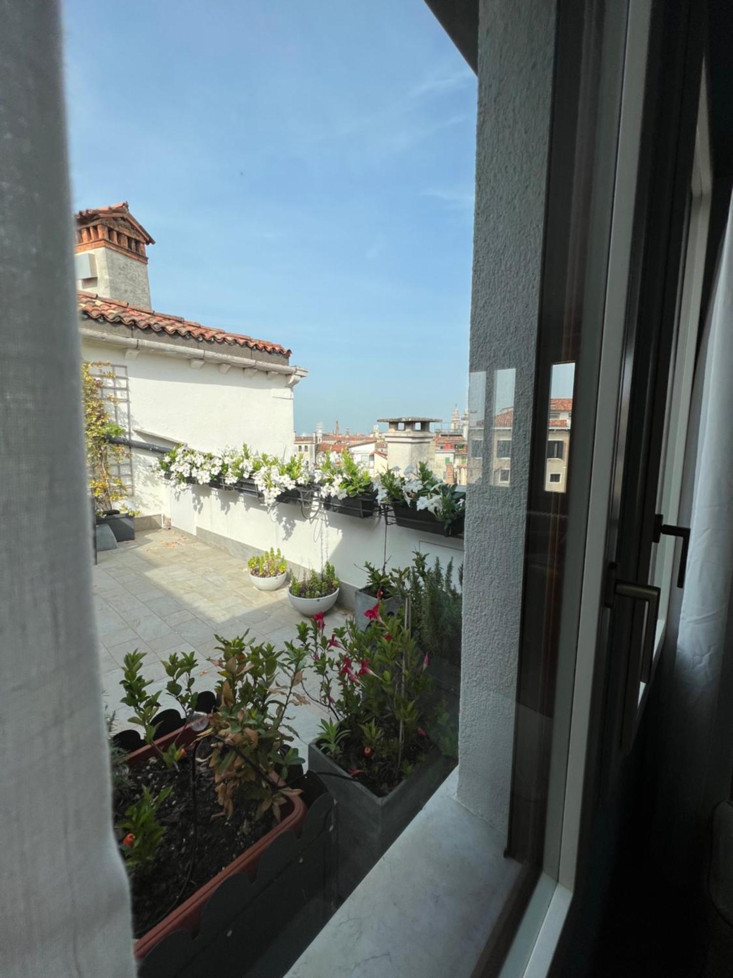 Attico Canal Grande A Palazzo Contarini Corfu Venesia Bagian luar foto