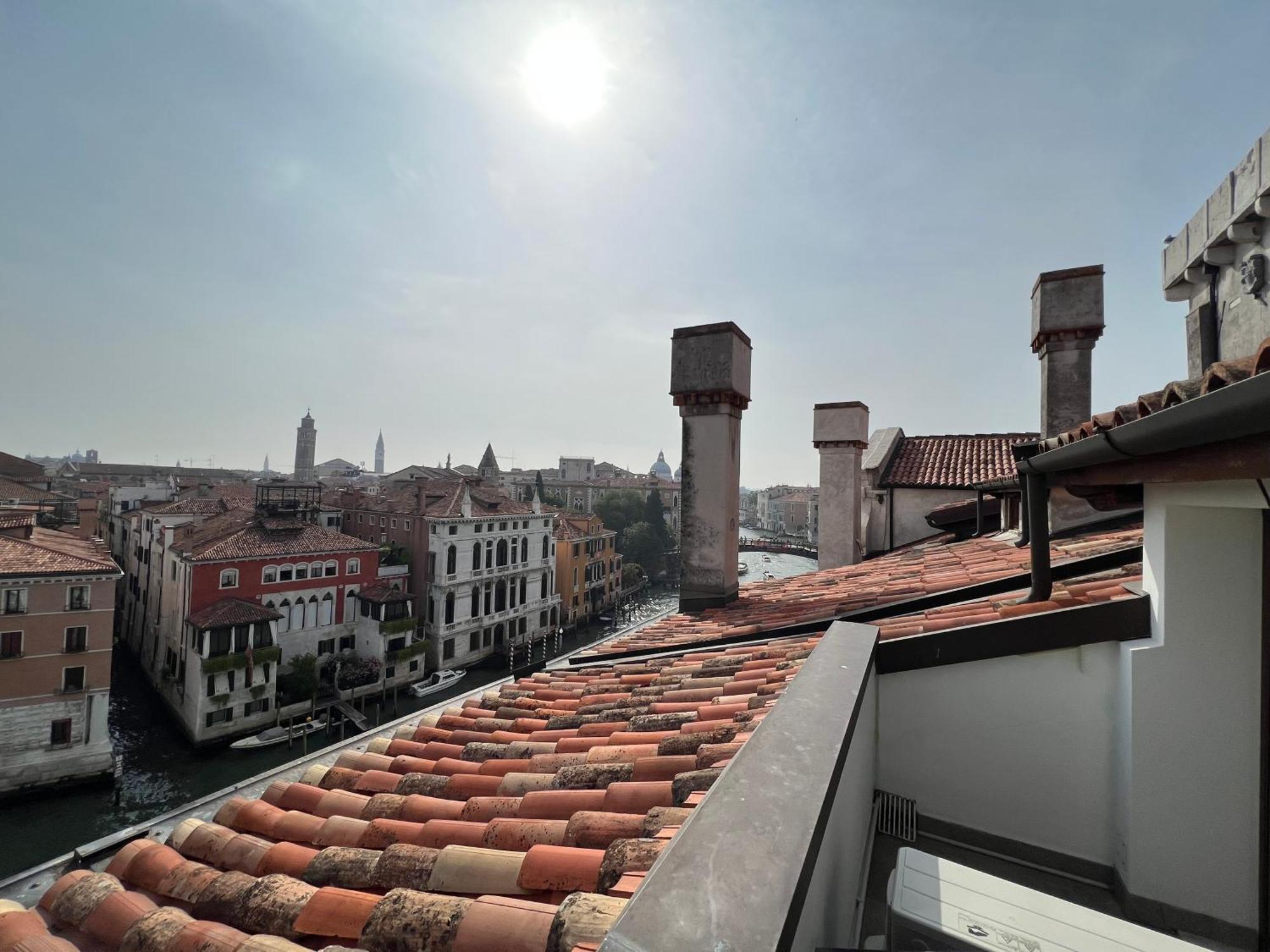 Attico Canal Grande A Palazzo Contarini Corfu Venesia Bagian luar foto