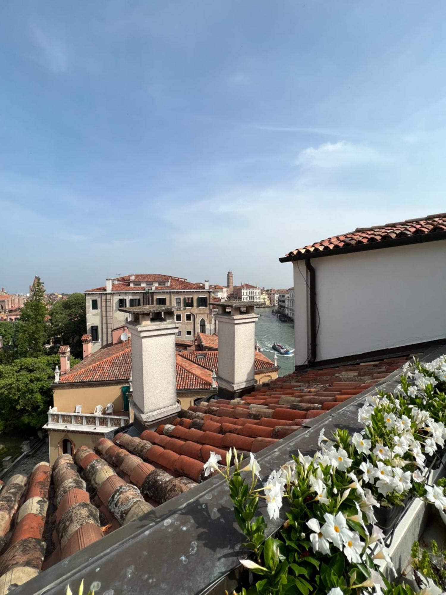 Attico Canal Grande A Palazzo Contarini Corfu Venesia Bagian luar foto